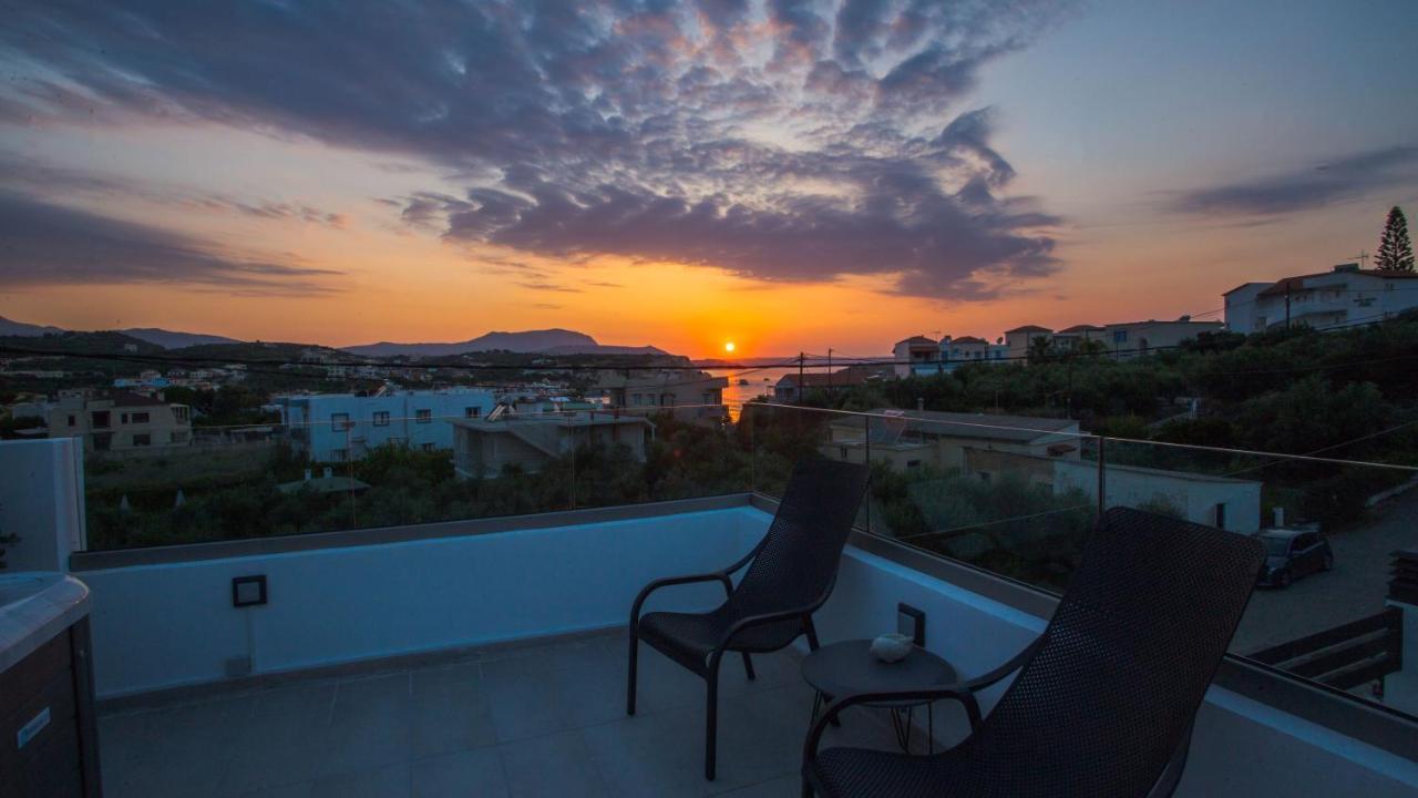 Avrilia Seaside Villa Heated Pool Almirída Luaran gambar