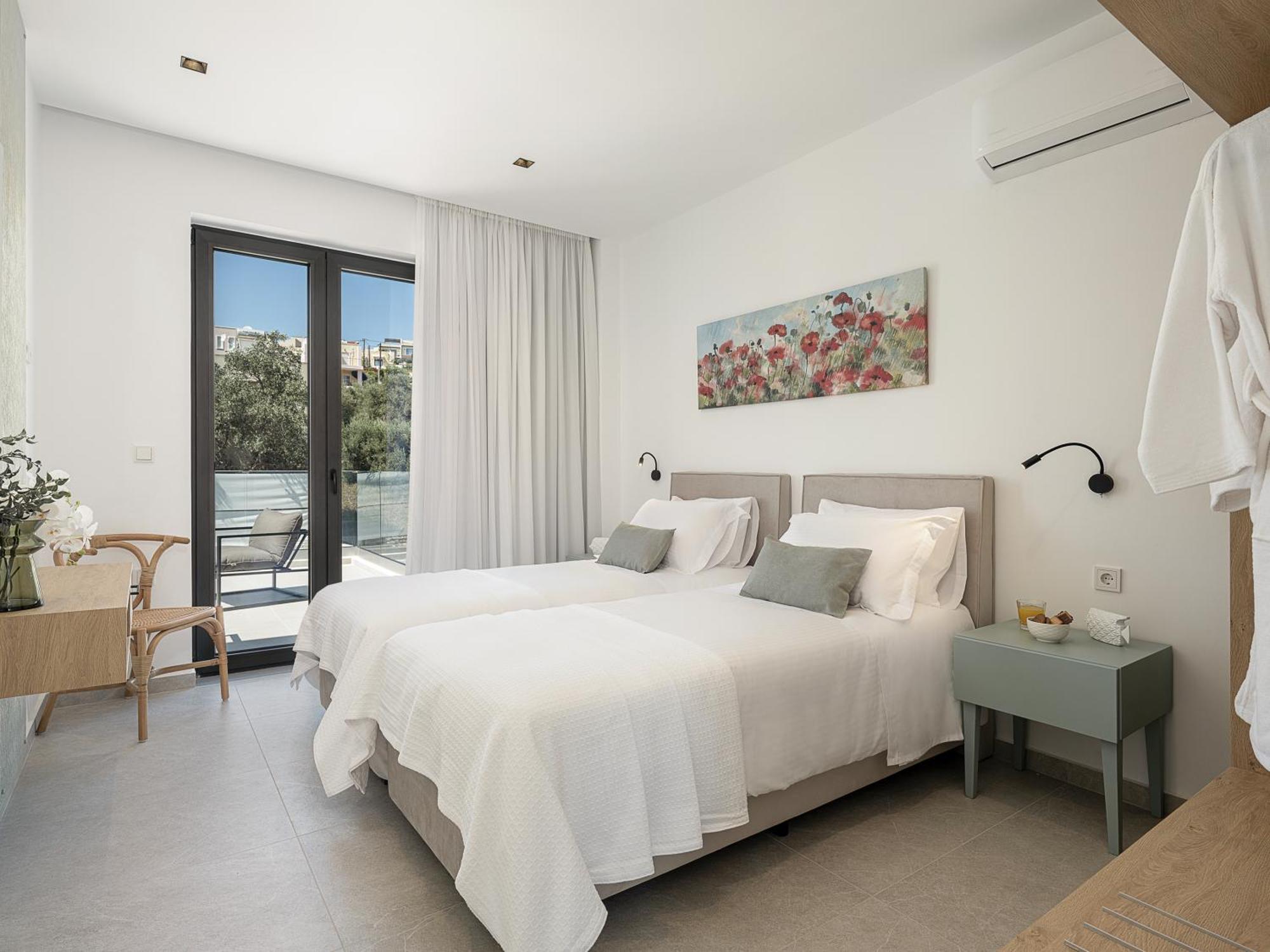 Avrilia Seaside Villa Heated Pool Almirída Luaran gambar