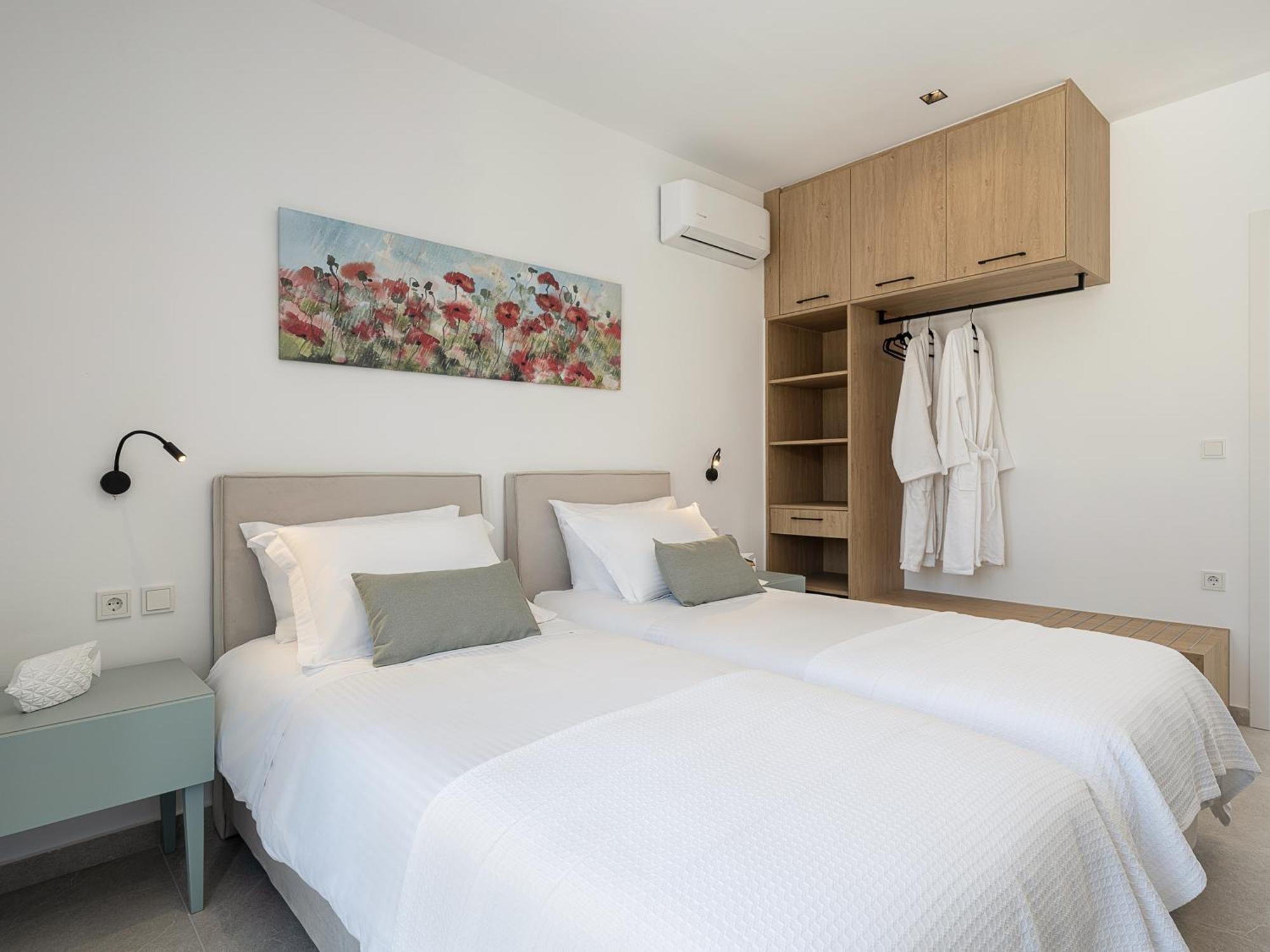 Avrilia Seaside Villa Heated Pool Almirída Luaran gambar
