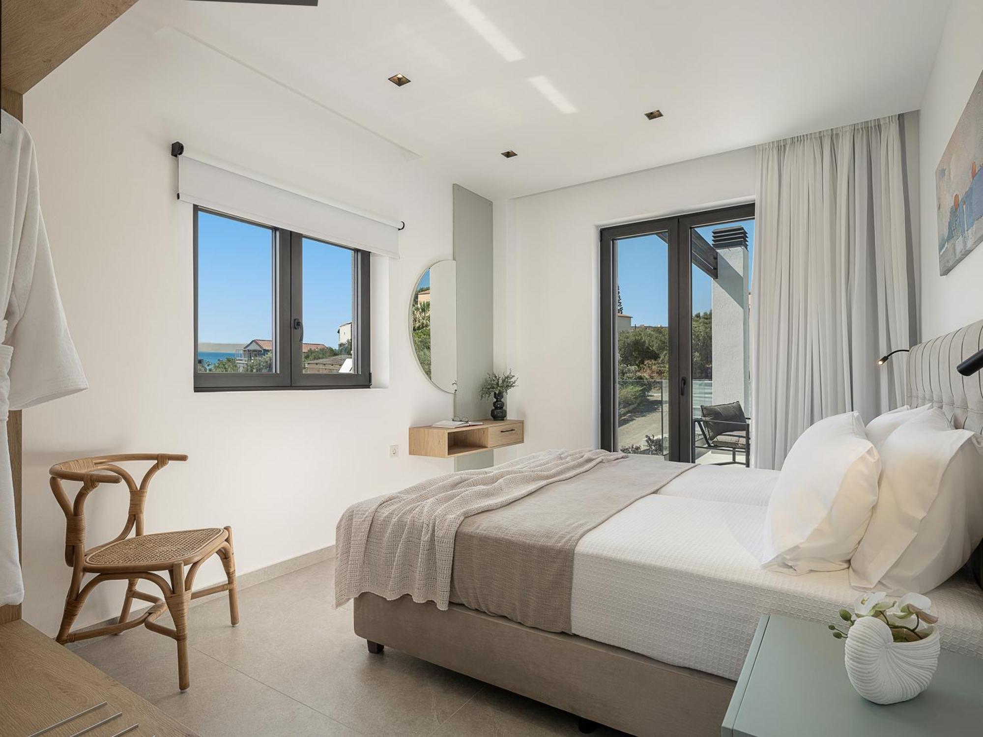 Avrilia Seaside Villa Heated Pool Almirída Luaran gambar